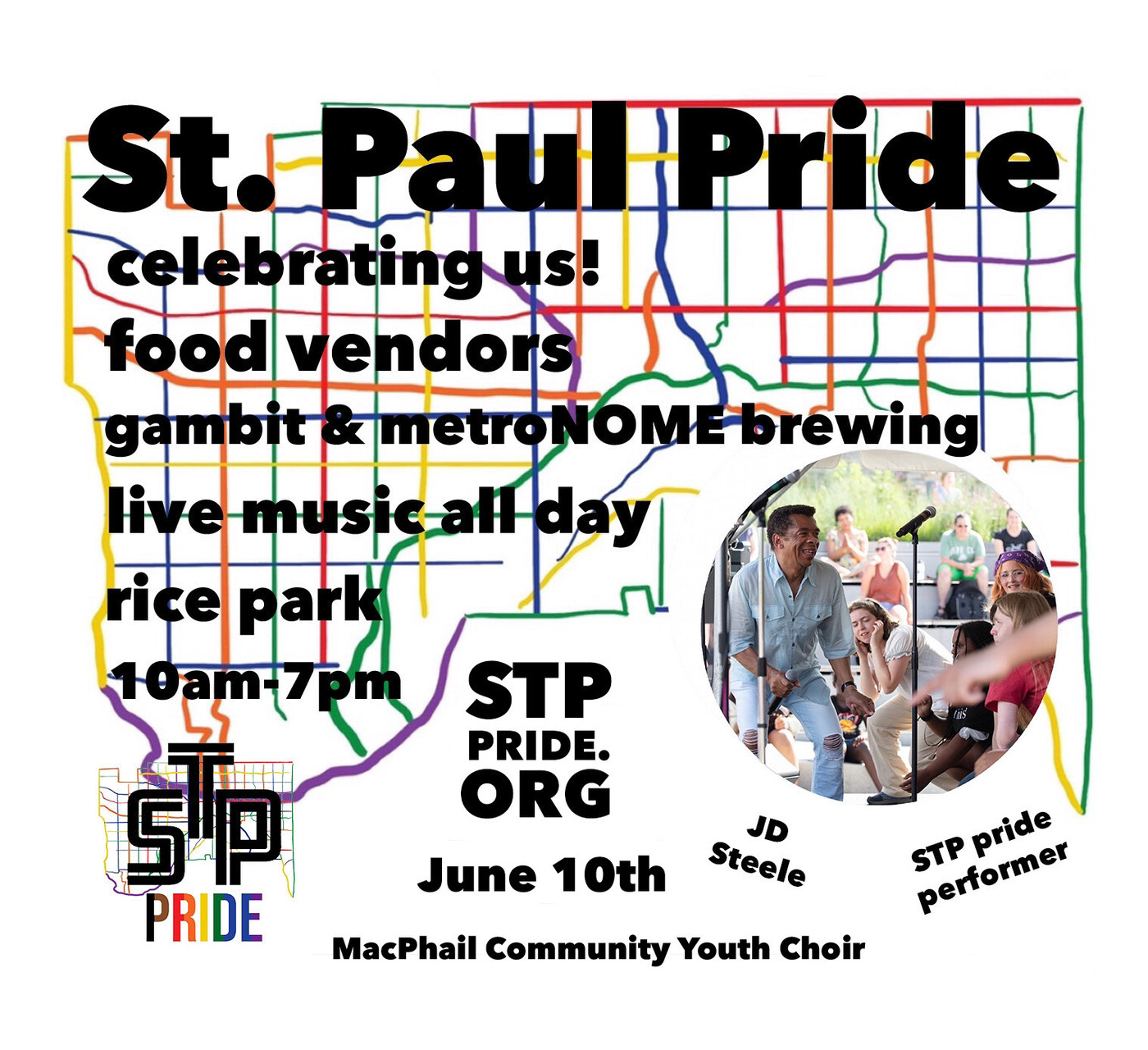MacPhail at Saint Paul Pride 2023 MacPhail